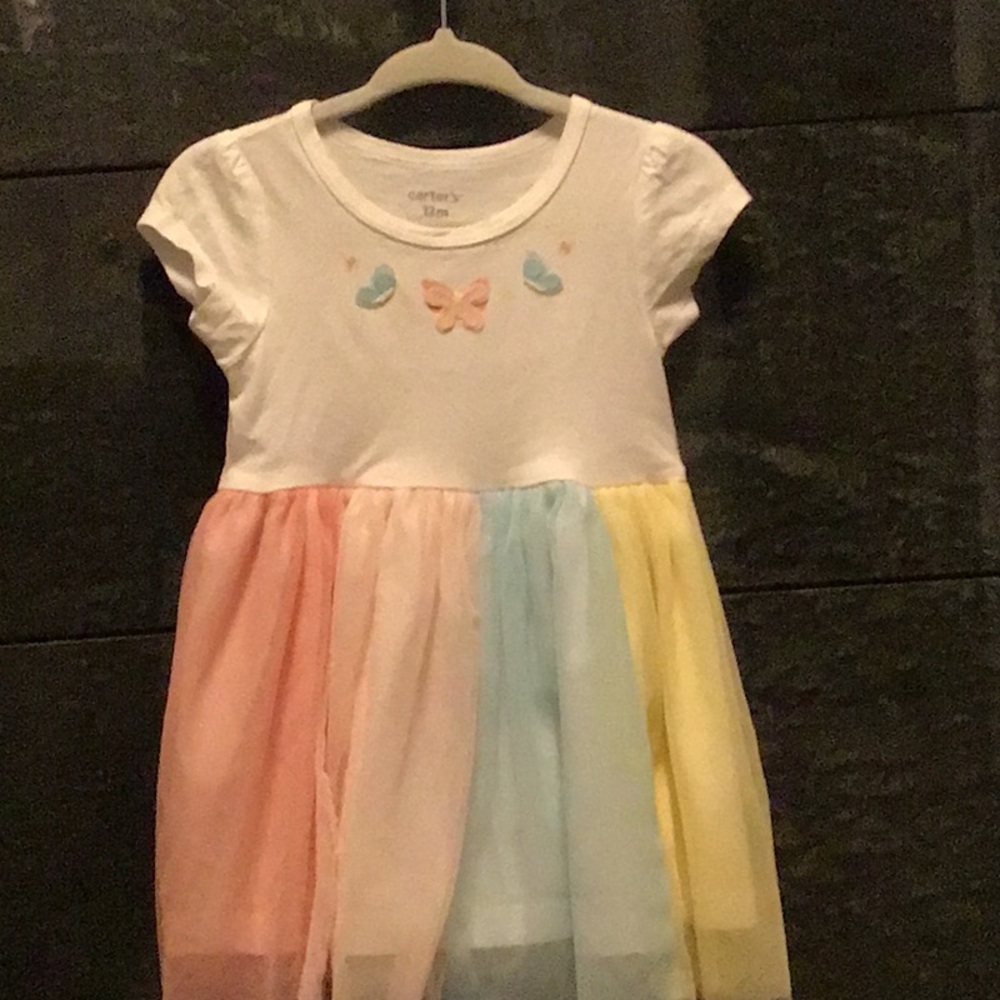 Carter’s pastel colors kids dress